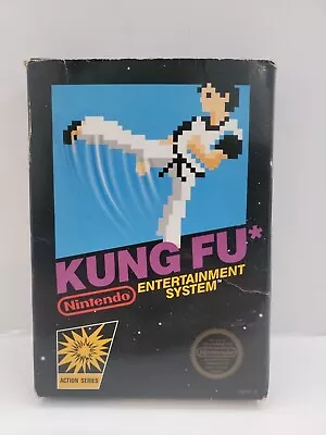 Nes Kung Fu Nintendo 1985 In Box Game Vintage -tested Auth...no Manual  • $75