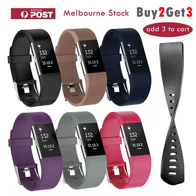 $4.50 • Buy Fitbit Charge 2 Band Replacement Wristband Watch Strap Small Large Sports Bands