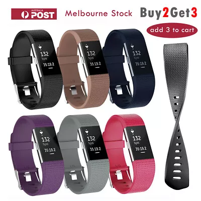 Fitbit Charge 2 Band Replacement Wristband Watch Strap Small Large Sports Bands • $5.58