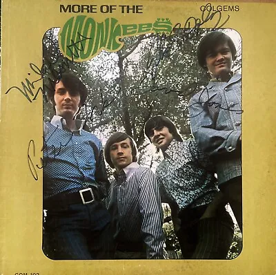 Mono AUTOGRAPHED COA All 4 Monkees 2nd Album 1966 • $499
