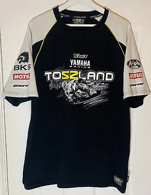 Yamaha Racing T-Shirt Tech 3 MotoGP 2009 James Toseland 52 Size XXL Monster VGC • £25