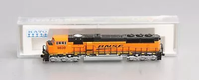 Kato 176-6309 N Scale BNSF 'Swoosh' SD70MAC Diesel Locomotive #9839 EX/Box • $130.28
