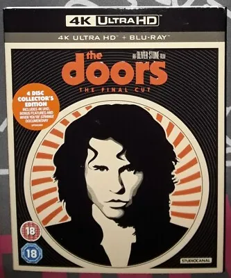 The Doors The Final Cut 4 Disc Collectors Edition 4K Ultra HD Bluray OOP PAL 18 • £26.99