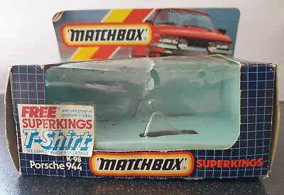 Original 1986 Vintage Matchbox Superkings K-98 Porsche 944 – Box Only  • £3