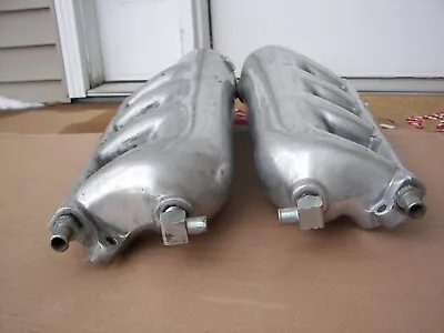 $225 • Buy BBC Big Block Chevy Exhaust Manifolds Water Cooled Jet Boat V-drive Marine Logs