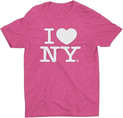 Men's I Love NY Officially Licensed Adult Unisex Tees (White) • $13.49