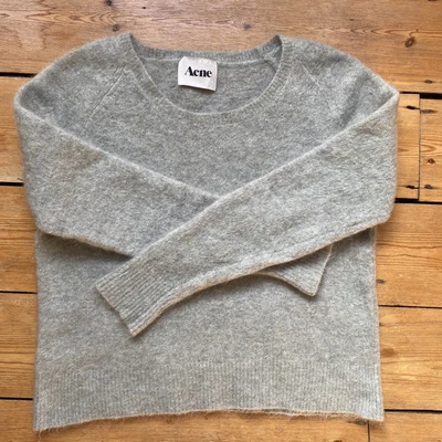 £30 • Buy ACNE Studio Vintage Cropped Jumper Wool Size S 👀see Photos