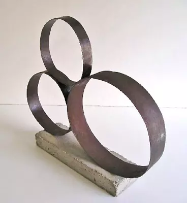 Mid Century Modern Abstract Metal Isamu Noguchi Style Art Sculpture • $69.98