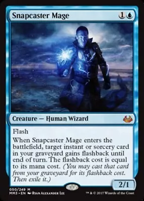 1x Snapcaster Mage - Foil NM-Mint English Modern Masters 2017 MTG Magic • $40.98