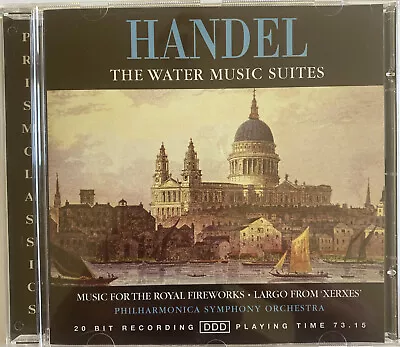 Handel The Water Music Suites Royal Fireworks CD • £3.99