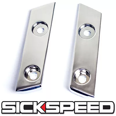 Set Of Chrome Hardtop Mount Cover Latch Striker Plates For Mazda Miata 90-2005 • $16.05