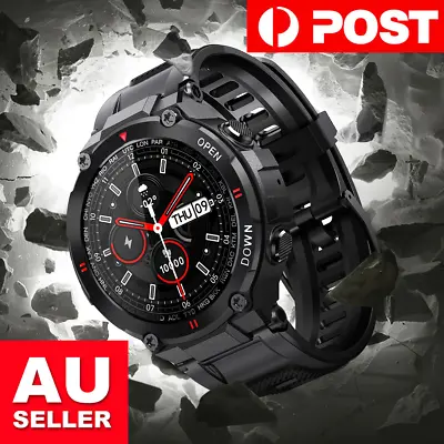 Bluetooth Call Sports Smart Watch Mens Heart Rate Blood Pressure Monitor K22 • $64.98