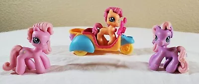 Lot Of Three Mini My Little Ponies With Pony Tricycle • $11.90