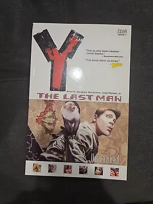 Y The Last Man Vol. # 1 Unmanned DC Comics TPB Graphic Novel BK Vaughan • $5