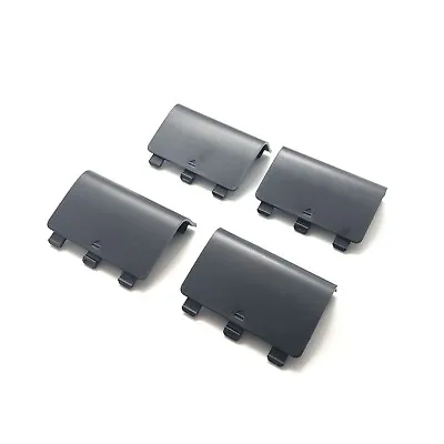 4PCS Xbox One Controller Battery Cover Door Shell Replacement Black Free Postage • $12.66