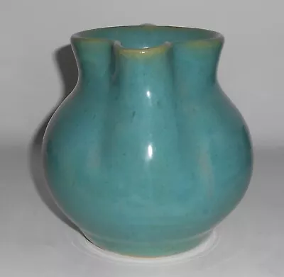 VINTAGE Zanesville Stoneware Pottery Seacrest Green #851 Pitcher • $62.98