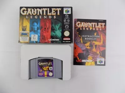 Boxed Nintendo 64 N64 Gauntlet Legends - Inc Manual -PAL- Free Postage • $269