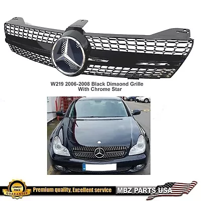 2006 2007 2008 CLS63 CLS500 CLS55 Diamond Grille CLS All Black With Chrome Star • $134