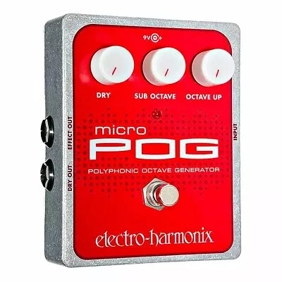 Electro-Harmonix Micro POG Polyphonic Octave Generator • $244.90