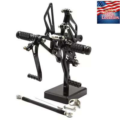 For Ninja ZX6R ZX636 2005 2006 2007 2008 CNC Rearset Footpegs Foot Pegs Rear Set • $109.99