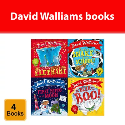 David Walliams Children Picture 4 Books Collection Set Illustrated By Tony Ross • £16.99