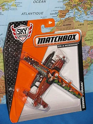 Matchbox Mbx Skybusters Cessna Caravan Airplane ***brand New & Vhtf*** • $19.99