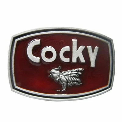 $9.99 • Buy Cocky Metal Fashion Belt Buckle