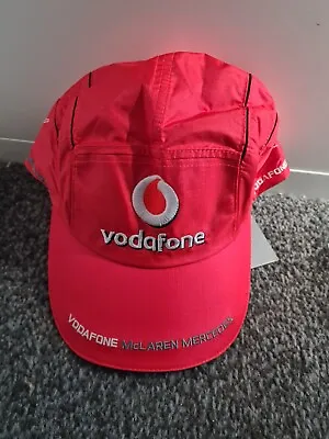 BNWT Vodafone ~ McLaren Mercedes ~ Formula 1 ~ Racing Team Cap ~Adults One Size  • $22.10