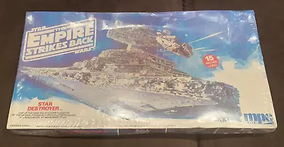 ERTL Star Wars The Empire Strikes Back Star Destroyer Sci-Fi Model Kit 15 In NEW • $49.99