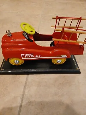 Ford Fire Engine Truck Pedal Car  Too Small To Ride On  Gt40f150 Metal Body • $120