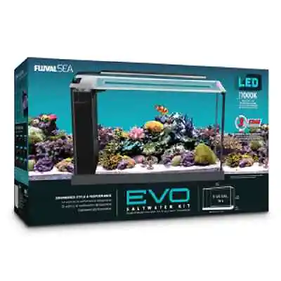 $139.99 • Buy Fluval Sea Evo Aquarium Kit - 5 Gallon - Saltwater Tank - 10528