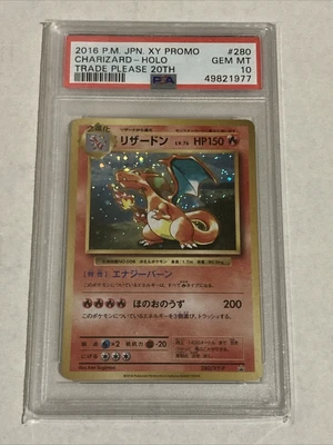 $550 • Buy Psa 10 Charizard Holo CD Promo Art Lets Trade Please 280/XY-P Pokemon Japanese
