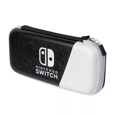 PDP Gaming Slim Travel Case BLK/WHT For Nintendo Switch/Lite/OLED Deluxe Compact • $29.95