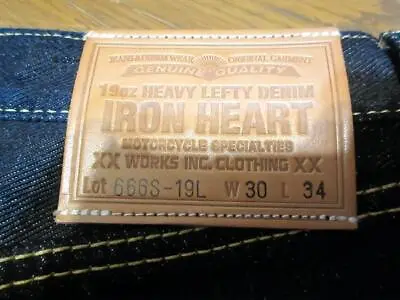 IRONHEART 666S-19L W30 From Japan • $463.27