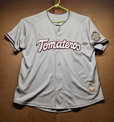 Tomateros De Culiacan Jersey Baseball Campeones 2017-2018 ElSiglo Embroidered  • $74.99