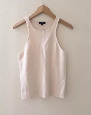 J.Crew Women’s Supersculpt Racerback Sweater Tank Size L • $25