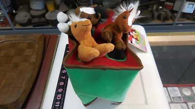 NWT Pucci Pups And Friends Horses In Barn Battat Plush Ponies -missing Horse • $18