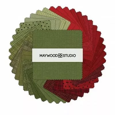 Woolies Flannel By Bonnie Sullivan For Maywood Studio -Holiday Warmth Charm Pack • $13.95