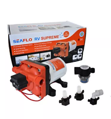 11.3L/M Seaflo RV 12V Water Pump For Caravan Motorhome Camper Trailer Boat • $108.95