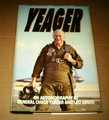 General Chuck Yeager Autobiography Lockheed TrophyF-20 TigersharkPilot • $3.77