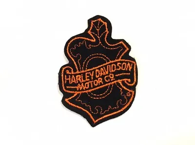 NOS 3 1/4” Harley Davidson Oak Leaf Patch Motor Co. Black New HOG Motorcycle • $10.90