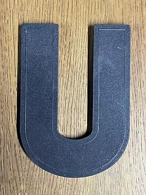 Vintage 8” Wagner Plastic Theater Marquee Letter U • $13