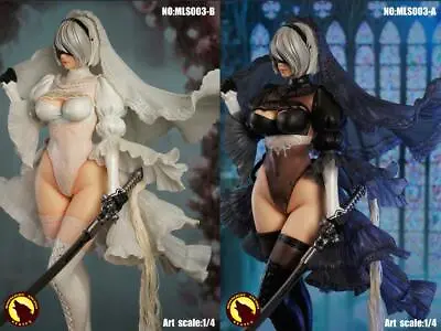 1/4 MOONLIGHT STUDIO MLS003-A NieR Automata 2B Wedding Wear Statue Express Ship! • $779.99