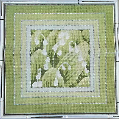 Elsa Williams Lily Of The Valley Flower Needlepoint Kit 06191 Green VTG  As Is • $24.98