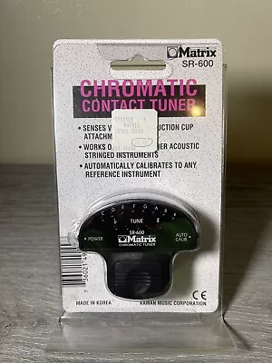 Matrix SR600 Chromatic Contact Tuner For Stringed Instruments New Sealed • $8.99