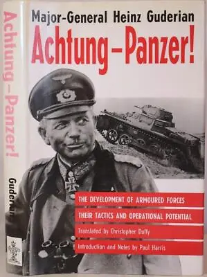 ACHTUNG-PANZER! MAJOR-GENERAL HEINZ GUDERIAN WW1 WW2 WEHRMACHT TANK Warfare • £7.99