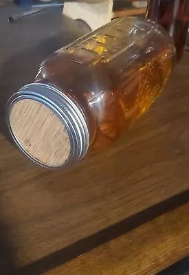 White Oak Jar Lids Barrel Aging Whiskey Beer Mead Syrup Honey Cider And Wine • $25