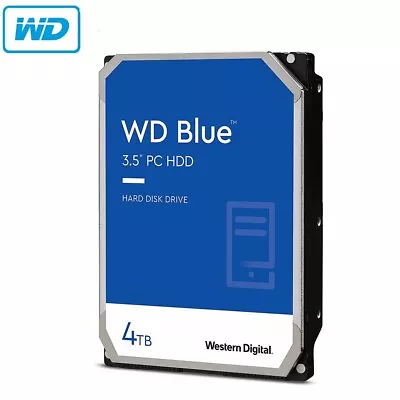 WD Blue 4TB HDD PC Hard Disk Drive Western Digital Blue 7200RPM 3.5  WD40EZAZ • $209.95