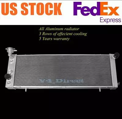 Aluminum 3 Row Radiator For 1984-2001Jeep Cherokee XJ/Wagoneer/Comanche 2.5/4.0L • $123