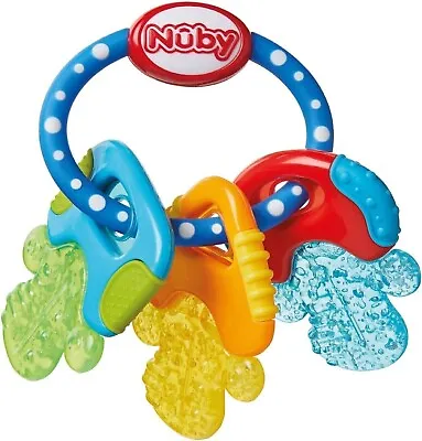 BABY TEETHING TOYS Bite Keys Newborn-Feeding Teether Dummy Infant Toy-Teethers • £7.59